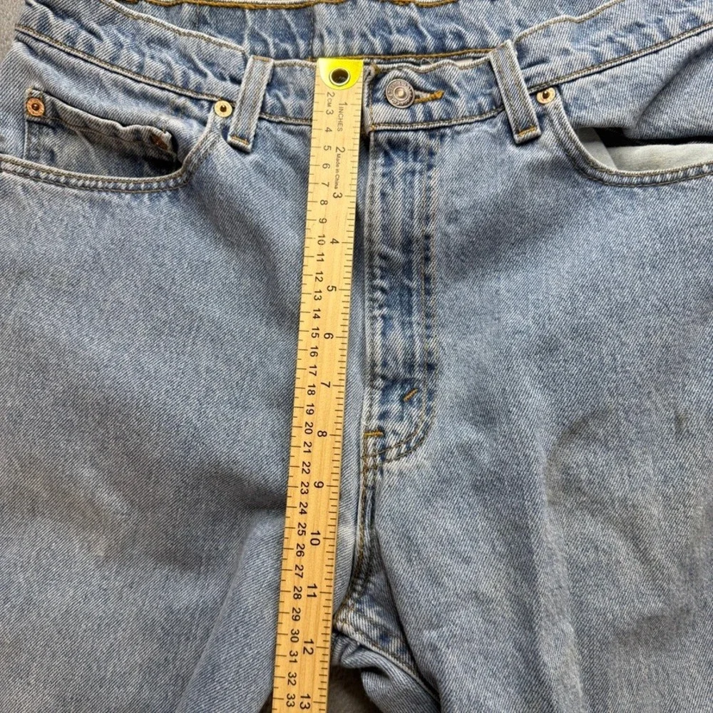 Vintage Levi's Jeans 550 Relaxed Fit‎ 36x32 Light Wash 90s Made in USA Tapered